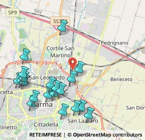 Mappa , 43122 Parma PR, Italia (2.375)