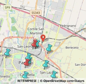 Mappa , 43122 Parma PR, Italia (2.66091)