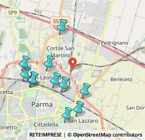 Mappa , 43122 Parma PR, Italia (2.17)