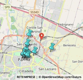 Mappa , 43122 Parma PR, Italia (2.12786)