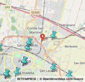 Mappa , 43122 Parma PR, Italia (3.23)