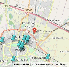 Mappa , 43122 Parma PR, Italia (2.6425)