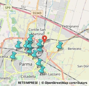 Mappa , 43122 Parma PR, Italia (1.91)