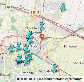 Mappa , 43122 Parma PR, Italia (2.40733)