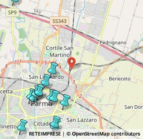 Mappa , 43122 Parma PR, Italia (2.87571)