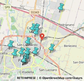 Mappa , 43122 Parma PR, Italia (2.20375)
