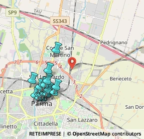 Mappa , 43122 Parma PR, Italia (2.196)