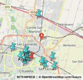 Mappa , 43122 Parma PR, Italia (2.54438)