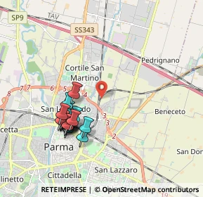 Mappa , 43122 Parma PR, Italia (1.878)