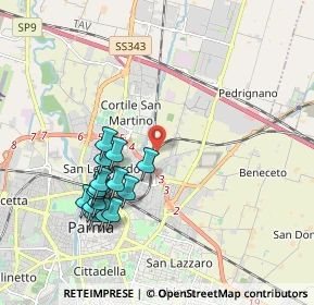 Mappa , 43122 Parma PR, Italia (1.94467)