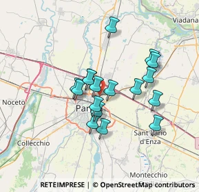 Mappa , 43122 Parma PR, Italia (5.58471)