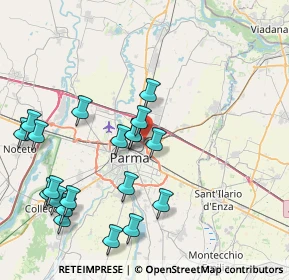 Mappa , 43122 Parma PR, Italia (8.97)