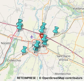 Mappa , 43122 Parma PR, Italia (5.56917)
