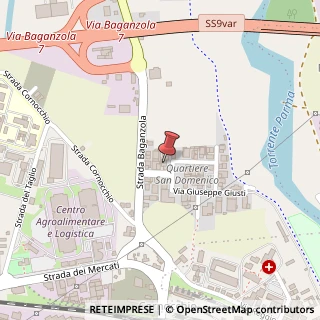 Mappa Via Umberto Saba, 6/A, 43126 Parma, Parma (Emilia Romagna)