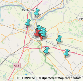 Mappa Via Boschetto, 44124 Ferrara FE, Italia (4.51083)