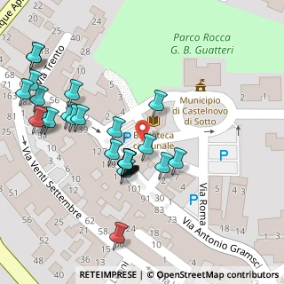 Mappa Piazza IV Novembre, 42024 Castelnovo di sotto RE, Italia (0.04643)