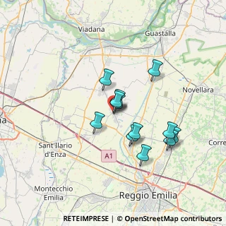 Mappa Via Antonio Gramsci, 42024 Castelnovo di Sotto RE, Italia (5.59)