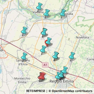 Mappa Largo Giuseppe Garibaldi, 42024 Castelnovo di Sotto RE, Italia (9.6715)