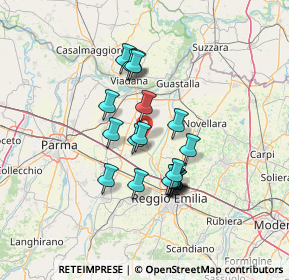 Mappa Largo Giuseppe Garibaldi, 42024 Castelnovo di Sotto RE, Italia (11.1505)