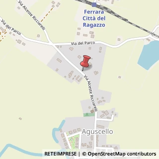 Mappa Via Alceste Ricciarelli, 43, 44124 Ferrara, Ferrara (Emilia Romagna)