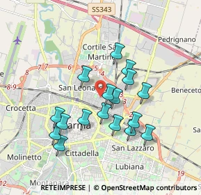 Mappa Via Pescara, 43122 Parma PR, Italia (1.61588)