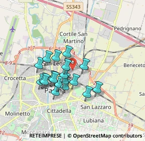Mappa Via Pescara, 43122 Parma PR, Italia (1.402)