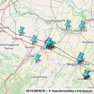 Mappa Via Pescara, 43122 Parma PR, Italia (18.36389)