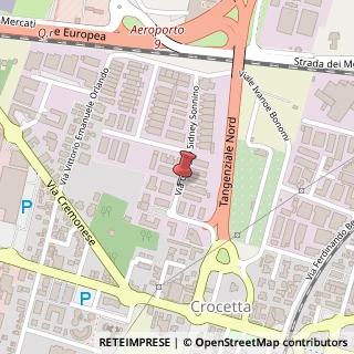 Mappa Via Giorgio Sidney Sonnino, 30/A, 43126 Parma, Parma (Emilia Romagna)