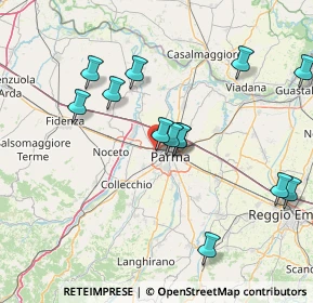 Mappa Via Napoleone Colajanni, 43126 Parma PR, Italia (15.67692)