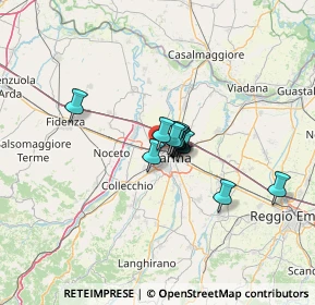 Mappa Via Napoleone Colajanni, 43126 Parma PR, Italia (7.3025)