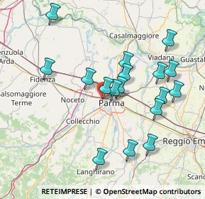 Mappa Via Napoleone Colajanni, 43126 Parma PR, Italia (15.17471)
