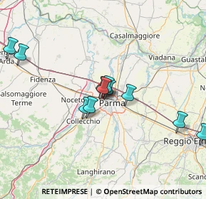 Mappa Via Napoleone Colajanni, 43126 Parma PR, Italia (13.06909)