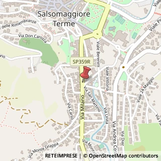 Mappa Via Milano, 37, 43039 Salsomaggiore Terme, Parma (Emilia Romagna)