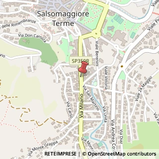 Mappa Via Milano,  31, 43039 Salsomaggiore Terme, Parma (Emilia Romagna)