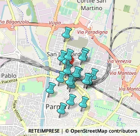 Mappa Via Brescia, 43122 Parma PR, Italia (0.643)