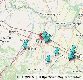 Mappa Via Brescia, 43122 Parma PR, Italia (15.27545)