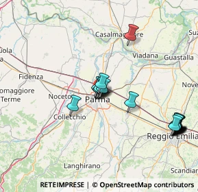 Mappa Via Brescia, 43122 Parma PR, Italia (15.7585)