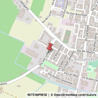 Mappa Via San Lodovico, 29, 42010 Rio Saliceto, Reggio nell'Emilia (Emilia Romagna)