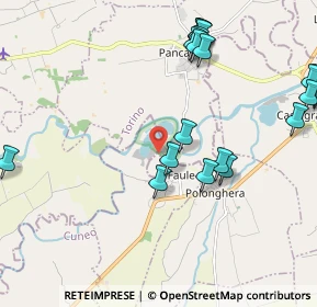 Mappa Regione Fontane, 12030 Faule CN, Italia (2.5605)