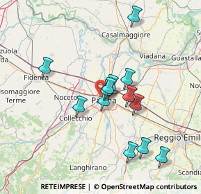 Mappa Via P.Savani, 43126 Parma PR, Italia (12.75538)