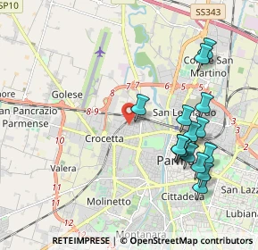 Mappa Via Buffolara, 43126 Parma PR, Italia (2.15933)