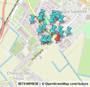 Mappa Zona fiera, 44124 Ferrara FE, Italia (0.351)