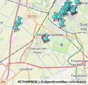 Mappa Zona fiera, 44124 Ferrara FE, Italia (2.85563)