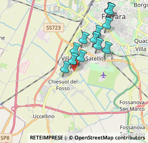 Mappa Zona fiera, 44124 Ferrara FE, Italia (1.6)