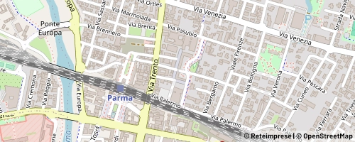 Mappa Parma