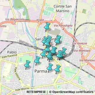 Mappa Link Parma, 43122 Parma PR, Italia (0.648)