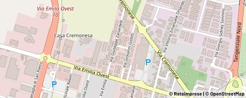Mappa Parma
