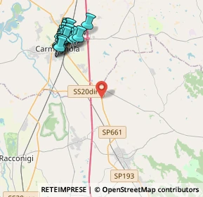 Mappa SP661, 12048 Carmagnola TO, Italia (4.947)