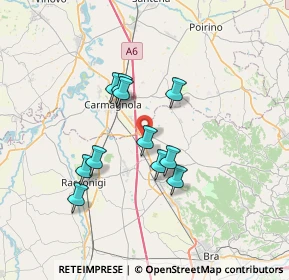 Mappa SP661, 12048 Carmagnola TO, Italia (5.8)