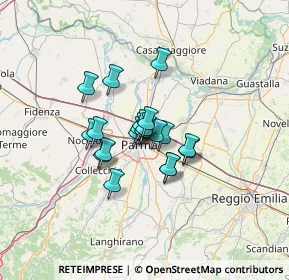 Mappa Via Udine, 43122 Parma PR, Italia (8.147)